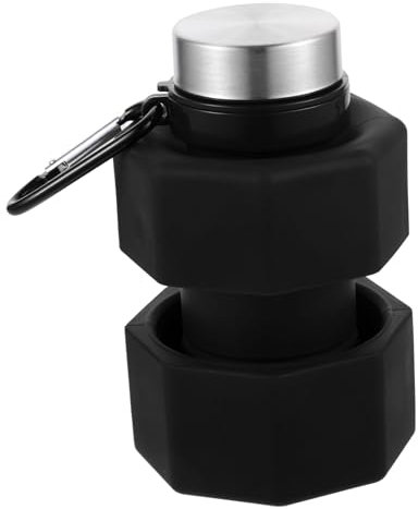 WESIEVYA Dumbbell Water Bottle Sports Hydration Kettle for Gym Running and Outdoor Activities Lightweight and Design