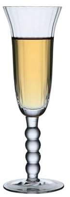 Flute da Champagne Calice di cristallo, calice da champagne, calice da pioggia primaverile, flûte da champagne, 1 pezzo, elegante for feste tra sorelle, capacità 6,26 once Bicchiere da champagne
