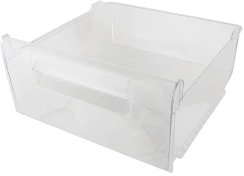 SPARES2GO Top Upper Middle Drawer Container Basket for Hoover Fridge Freezer (390mm x 380mm x 180mm)