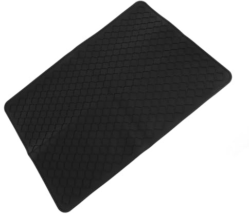 Depisuta Copertina Superiore per Stufa in Silicone, Tappetino per Protezione Cottura in Vetro Resistente Al Calore con Funzione di Asciugatura per la Stufa Elettrica
