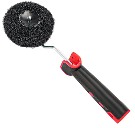 Rouleau d'angle pour les coins, mur, plafond, rouleau pour mastic, rouleau de mastic, rouleau de mastic pour l'intérieur, rouleau de peinture à émulsion peinture acrylique