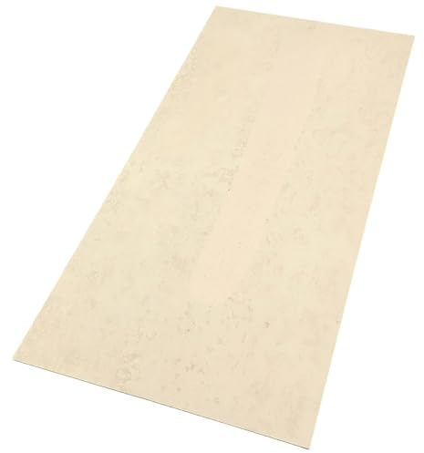 Tile Backer Board 1200 x 600 x 6mm Fibre Cement Panel for Floor & Wall Tiling, Water Resistant Cement Board for Bathrooms, Kitchens and Timber Subfloors