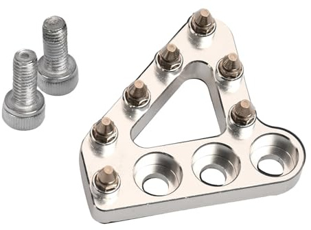 Footboard Passar till 125 250 350 450 690 990 1290 Bakre bromspedal Stegplatta(Silvery)
