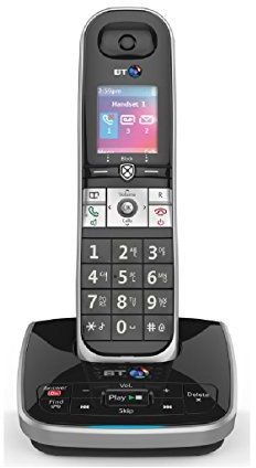 BT8610 Single Digital Cordless Phone With Answer Machine & Advanced Call Blocking