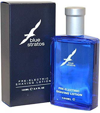 Original Blue Stratos Pre-electric Shaving Lotion 100 ml