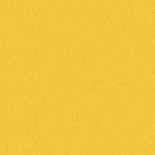 Papier peint intissé uni 309655 30965-5 A.S. Création Colours of the world | Jaune | Rouleau (10,05 x 0,53 m) = 5,33 m²