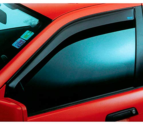 ClimAir Windabweiser kompatibel mit Suzuki Jimny (GJ) 3-türer 2018-, Rauchgrau