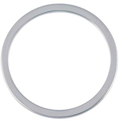 Würth 4632430 Dichtring, Aluminium, Form A, DIN 7603, 24mm x 30mm Größe, 2mm Stärke, 50 Stück