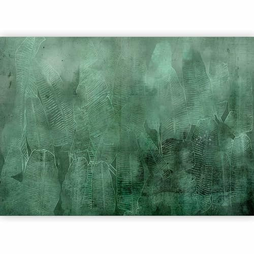 murando - Carta da Parati Adesiva Foglie 147x105 cm Fotomurali Adesivi Murali Rivestimento Parete Moderna per Pareti Adesiva Muro Decorativo Fotomurale Natura Botanica Giungla Pianta di banano