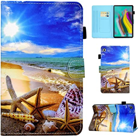 CXTCASE Custodia per Samsung Galaxy Tab S5e 10.5 Pollici 2019(SM-T720/T725), Cover Cover Case con Funzione Stand per Samsung Galaxy Tab S5e 10.5 Pollici 2019(SM-T720/T725), Cielo Blu