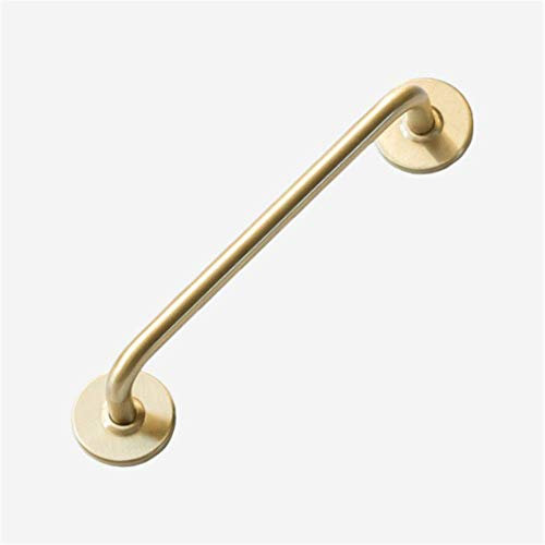 Handpolierte, antioxidativ gebürstete Schleife aus massivem Messing, goldener Bogen, Schrank, Schrank, Bücherregal, Schublade, Zuggriffe, Torgriffe, Hardware-Set (golden, 120 mm), Möbel, Kleiderschran