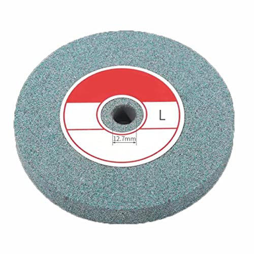 BomDog Mola per Lucidare la Mola, per Materiale Della Mola da Banco: Carburo Di Silicio, Diametro Esterno: 125 Mm, Diametro Del Foro: 12,7 Mm, Spessore: 16 Mm/a/80#