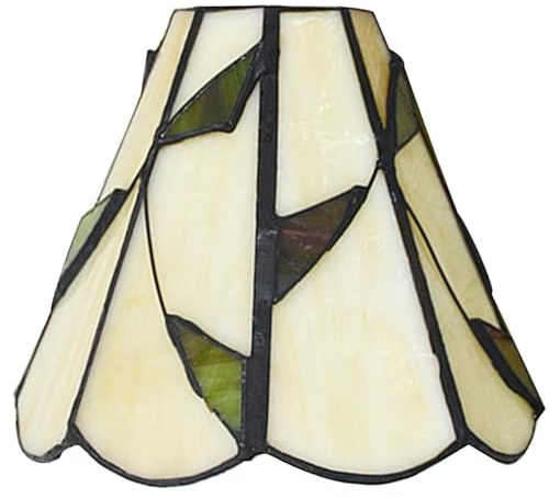 DOITOOL Replacement Glass Lamp Shade 5 Inch Colored Glass Lampshade for Ceiling Light Fixtures Pendant and Wall Lights Indoor Lighting Accessory