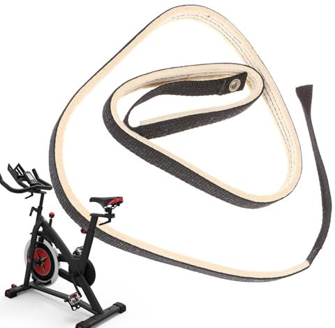 Ersatzgürtel für Heimtrainer, Heimtrainer-Hilfsgürtel - Gurtband-Widerstandsgürtel - Reibungsgürtel, Nylon-Gurtband, verstellbar, Trainingsgürtel für Zuhause, Fitnessstudio, Indoor-Übungen
