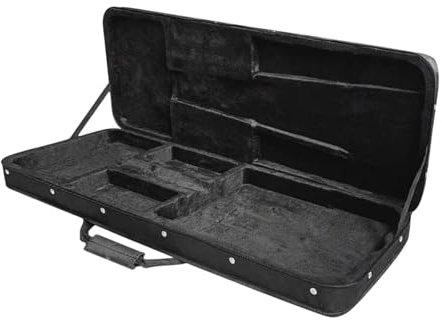perfeclan Electric Guitar Case,Portable,Dustproof Sturdy Shoulder Strap Professional Guitar Bag Carrying Case for Electric Guitars