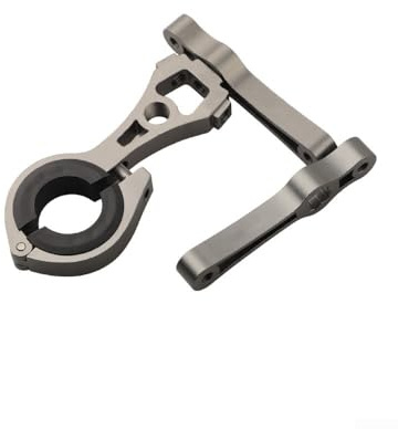 Besttoolifes Adaptateur pour porte-bidon de vélo pour guidon, double support de bouteille d'eau pour vélo, cadre réglable en alliage d'aluminium pour supports de 22,2 à 31,8 mm, compatible avec la