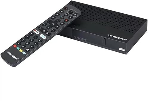 Extremebox TVON – Android TV 8.0 Box 4K HDR | Sintonizador Satélite DVB-S2X + TDT DVB-T2/C | HiSilicon Hi3798MV200M | 2GB RAM 16GB | WiFi | HDMI 2.0 | H.265 HEVC