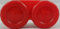 Red Contact Lens Soaking Storage Case