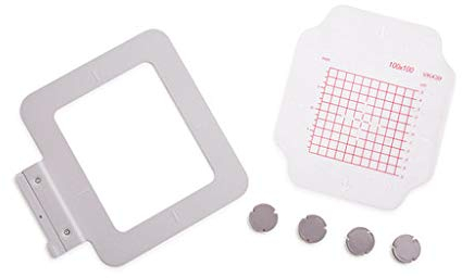 Kleiner Metallrahmen für Husqvarna Viking Designer-Stickmaschine, 100 x 100 mm