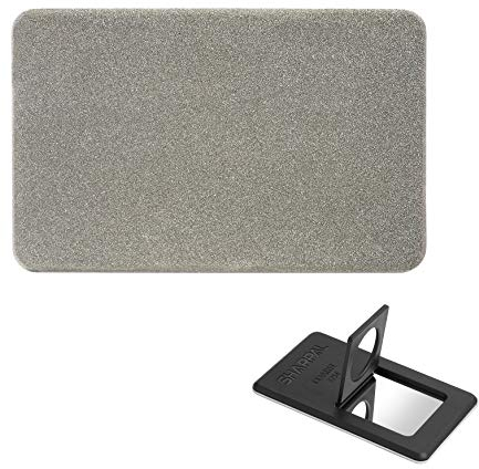 SHARPAL 113N Credit Card Size Diamond Sharpening Stone, Pocket Diamond Knife and Tool Sharpener (Coarse 325 Grit)