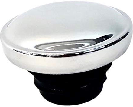 Einschraubbare Ratsche Chrom belüftet Tankdeckel Motorrad Tank Sportster Bobber Harley Dyna Chopper Tankdeckel Bike OEM 61272-92A 91A Drag Specialties 139568 390281 V Twin 38-0325 Softail 1996-2017