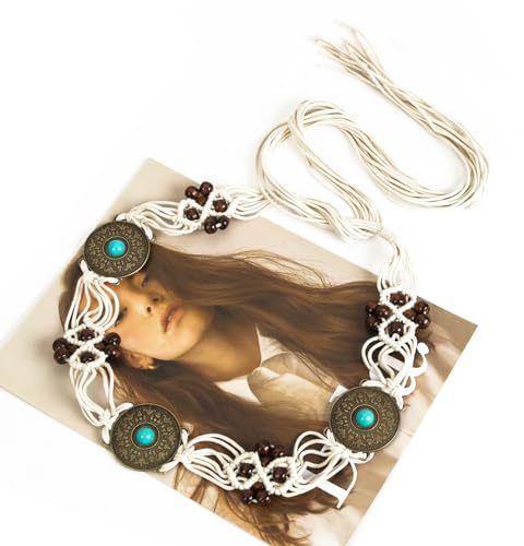 ILuvatar Damengürtel, Seil, Zopf, Boho-Stil