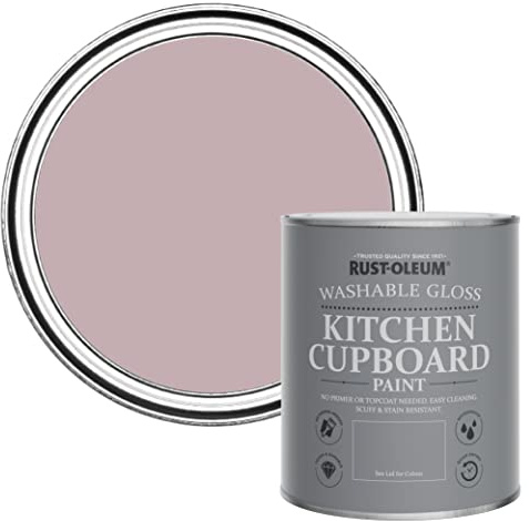 Rust-Oleum Küchenmöbellack im Hochglanz - Finish - Sanftes Licht 750ml