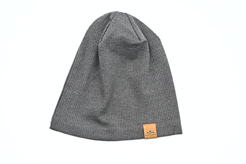 Higher Mountains Strahlenschutz Beanie Mütze 5G 4G Slouchie, GRAU, Einheitsgröße