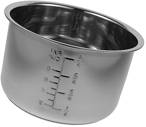 Cuiseur À Riz En Acier Inoxydable 304 Avec Double Fond, Pot Intérieur De Remplacement Multifonctionnel Pour Cuiseur À Riz 4L, Accessoire De Cuisine Pratique