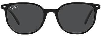 Ray-Ban RB2197 Elliot Sunglasses, Black/Black Polarized, 54 mm