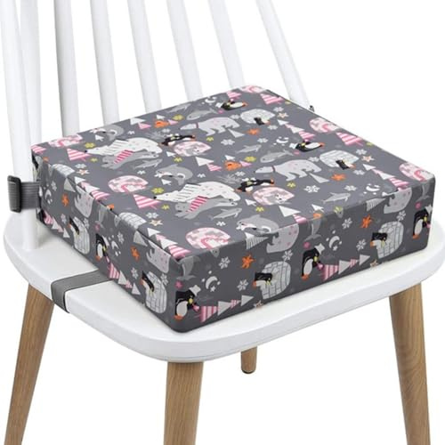 Siège rehausseur pour table de salle à manger – Rehausseur de table lavable – Coussin rehausseur confortable pour pour table de salle à manger