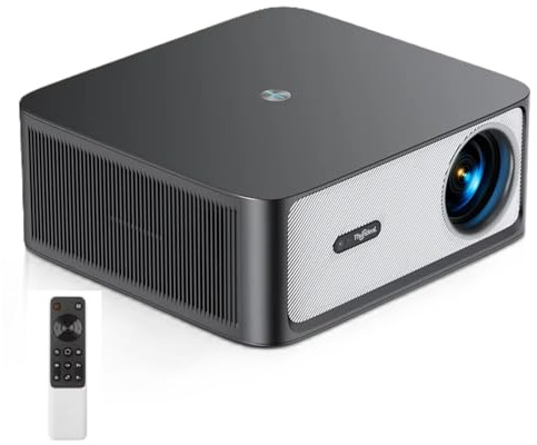 Projecteur TD98Pro Android 11, 2 Go de RAM, 32 Go de Stockage, Full HD 1080p, Compatible 4K natif, Wi-FI 6, Bluetooth 5.0, Mise au Point Automatique, idéal pour la Maison et l'extérieur.