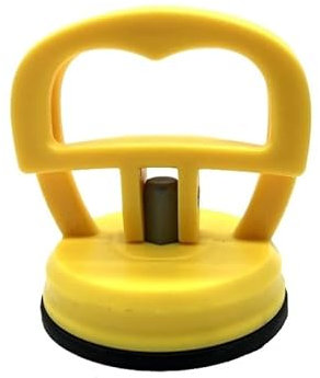 Sacabollos Coche 2 uds extractor con ventosa herramienta removedora Mini reparación de abolladuras de coche Panel de carrocería ventosa de goma resistente for Metal de vidrio Quita Abolladuras Coche(Y