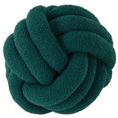 Benyong Knotenkissen in 22 Farben Und 4 Größen Rundes Sofakissen Mit Aesthetic Design Für Wohnzimmer Schlafzimmer Und Mehr (Durchmesser 22 cm,15)