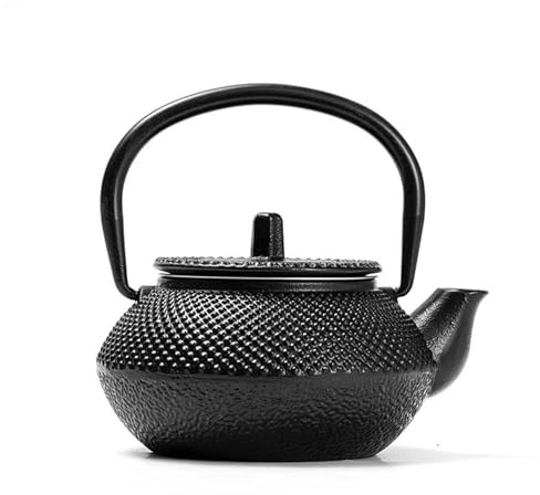 Juego De Té Teteras Tetera De Hierro Para Hervir Agua, Té Oolong, 300ML Con Infusor Acero Inoxidable Fundido Juegos De Té Para Adultos