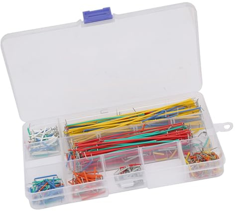 Cocoarm Kit de Fils de Cavalier, Fils de Prototypage Flexibles 560pcs en 14 Longueurs pour Les Projets de Planche à Pain et électronique