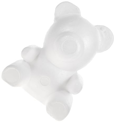 Gadpiparty Scolpire Orso in Gommapiuma Rosa per Decorazioni e Ornamenti Fai da Te Matrimonio e Progetti Artistici