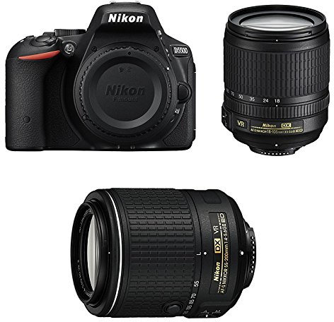 NIKON D5500 + 18-105 VR + 55-200 VRII