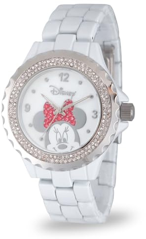 Disney Unisex-Erwachsene Analog Quarz Uhr mit Metall Armband W002895