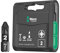 Wera Bit-Box 15 Impaktor PZ2 TriTorsion Impact bits, anti cam-out Pozi 2x25mm, 15pc pack, 05057763001(use with 897 4 IMP Holder), Black