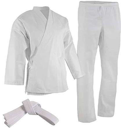 TMA Adult &Kids Karate Suit 7oz Uniform+Free Belt Martial Arts Childrens Mens Gi (000)