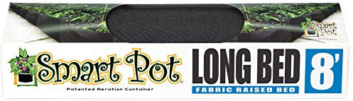 SMART POT Fabric Raised Bed, Black, 8 Foot