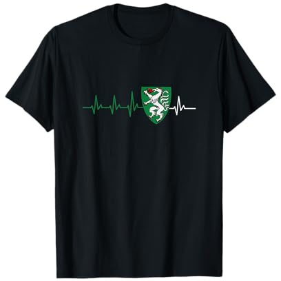 Steiermark Steirisch Wappen Herzschlag Steirerin Steirer T-Shirt