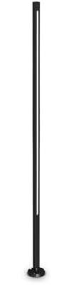 Ideal Lux JEDI 160 cm LED-Pollerleuchte für den Außenbereich Schwarz, 3000 K, IP65, nicht dimmbar