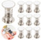 Hayaww 10 pcs Kopf Schütteln Federständer Federbasis Wackelkopf Auto Federbasis Schüttelnde Puppenfederbasen Puppenzubehör Basis Auto Schüttelkopf Puppenbasen Armaturenbrett DIY Auto Heimdekoration