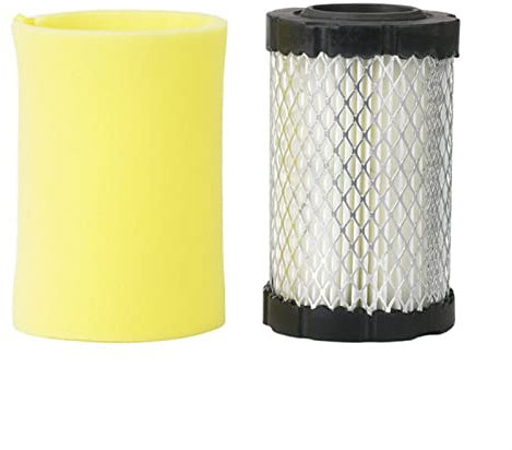 ZEMNLO Filtro dell'aria in carta for tosaerba for trattorino con set di schiuma Piccole parti for utensili elettrici da giardino filtri aria tosaerba