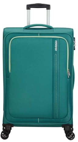 American Tourister Sea Seeker - Spinner M, Valise, 68 cm, 61 L, Vert (Bayou Green)