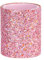 FSSTUD Pot à crayons en cuir synthétique à paillettes - Porte-pinceaux de maquillage brillant - Organisateur de crayons mignon - Support de rangement décoratif pour bureau à domicile - Rose