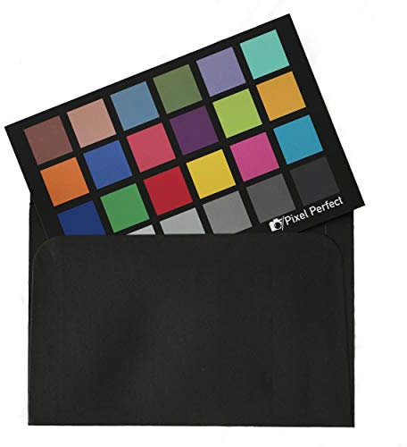 Professional Pixel Perfect Camera Color Correction Card - 18% Gray Balance for Photography & Video – Perfect for DSLR, Mirrorless & Cinematic Cameras, Pack of 2