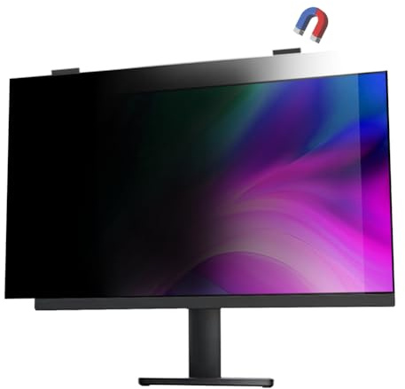 PC-Monitor 27 Zoll Hängender Computer Blickschutzfolie Sichtschutz Acryl-Augenschutz Anti-Glare-Blaulichtfilter für Monitor,27inch(613mm*356mm)
